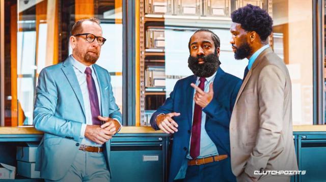 足球直播吧-纳斯正式亮相费城 谈及哈登留队问题态度暧昧？